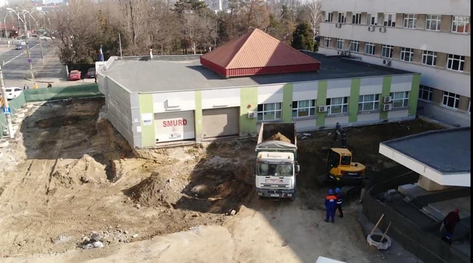 Lucrări de extindere la Spitalul Județean