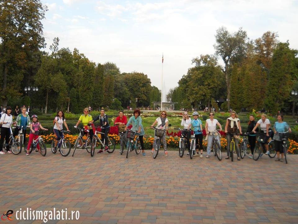 Galaţiul a fost luat cu asalt de BICICLIŞTI