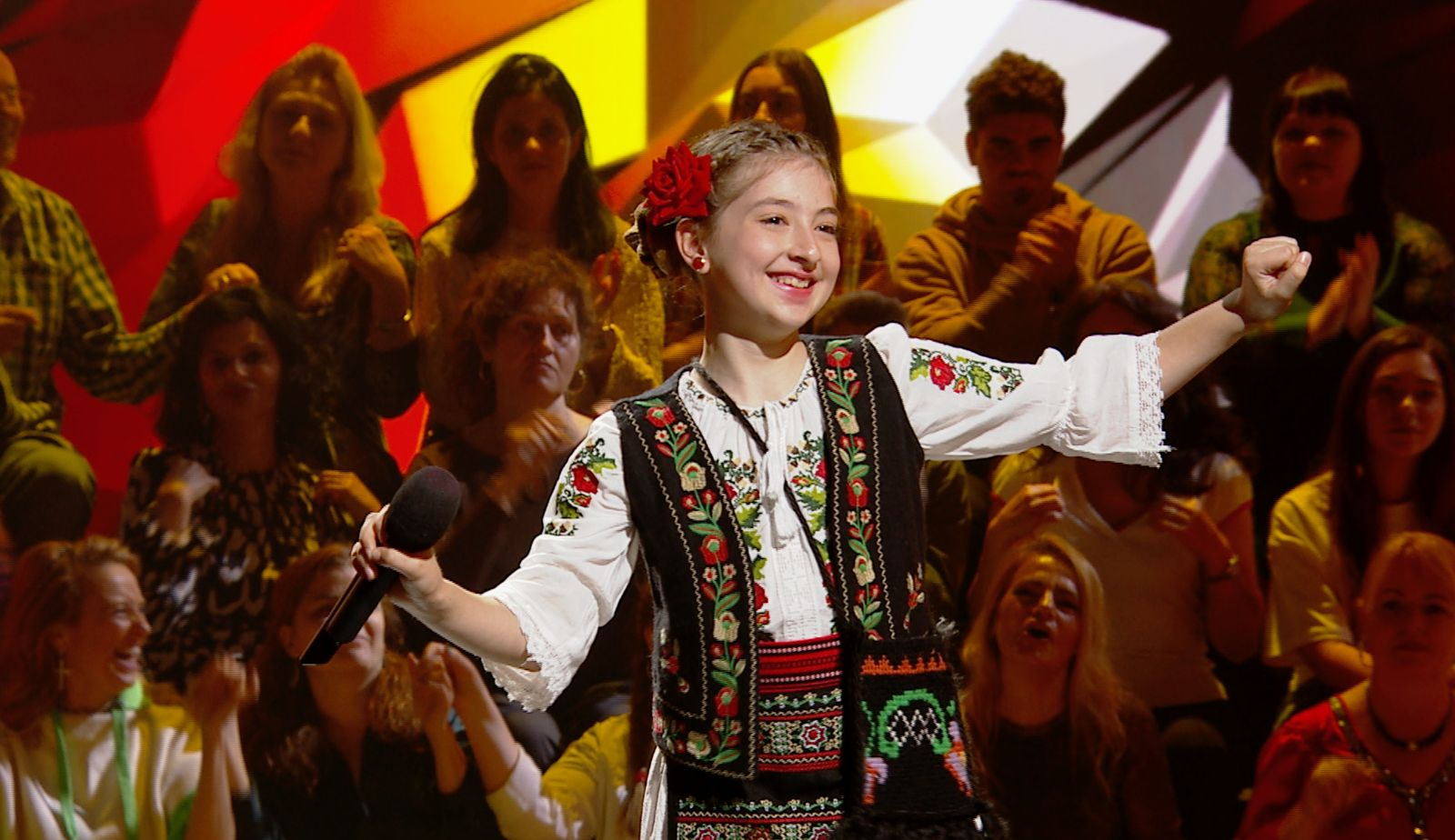 O elevă din Galați a făcut show la „Vedeta familiei”. Momente memorabile și stofă de artist