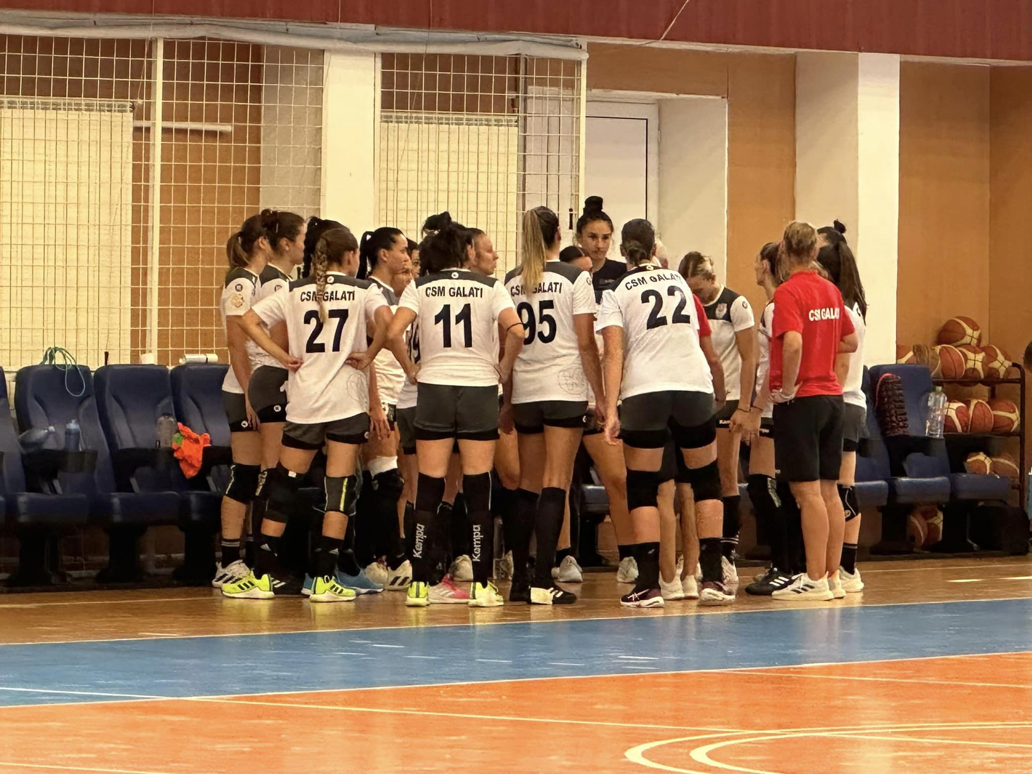 Jucătoarele CS Municipal, al patrulea amical