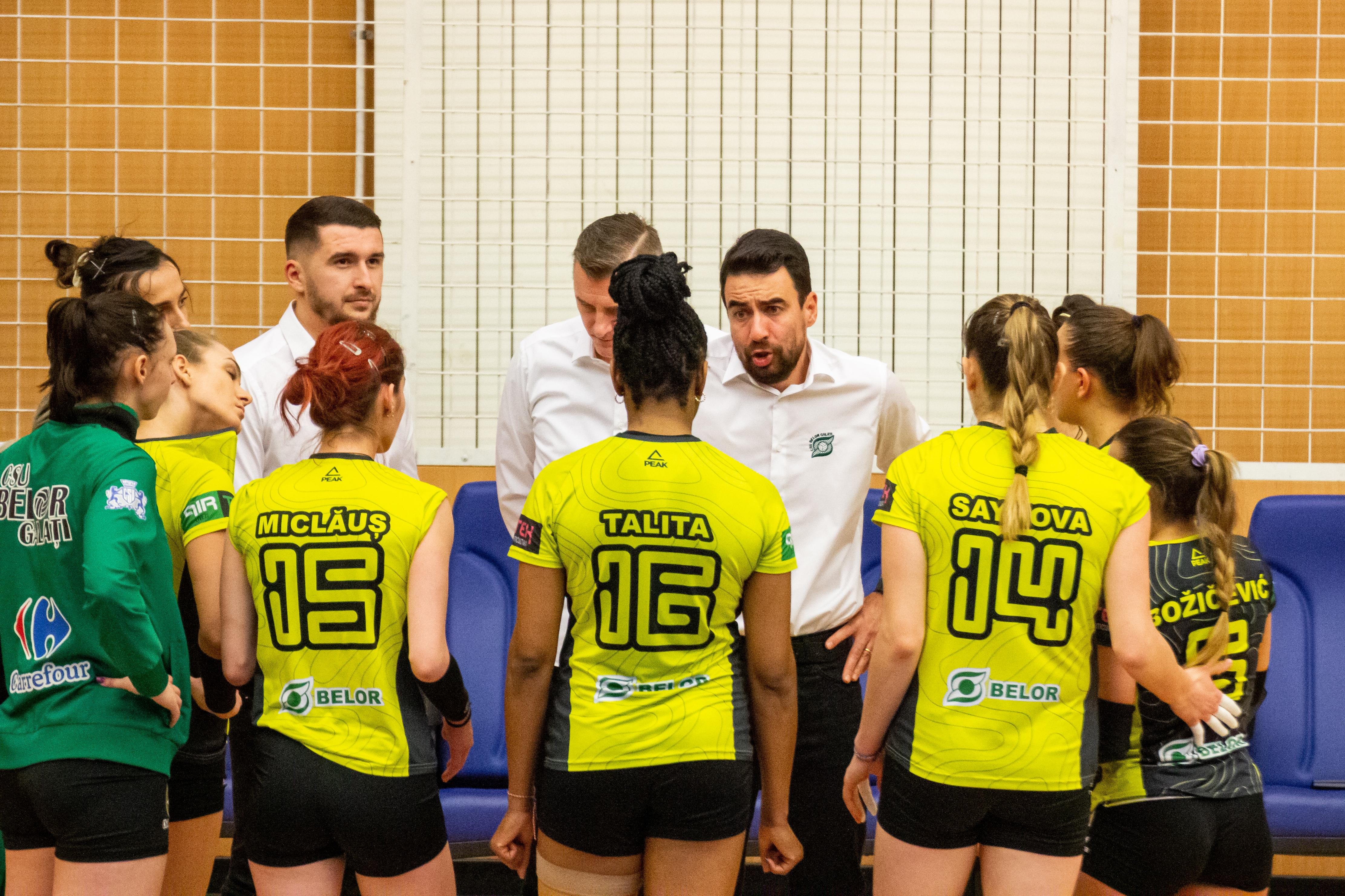 VOLEI Turneul feminin de la Galați. „Ar fi fost prea frumos ca să fie adevărat”