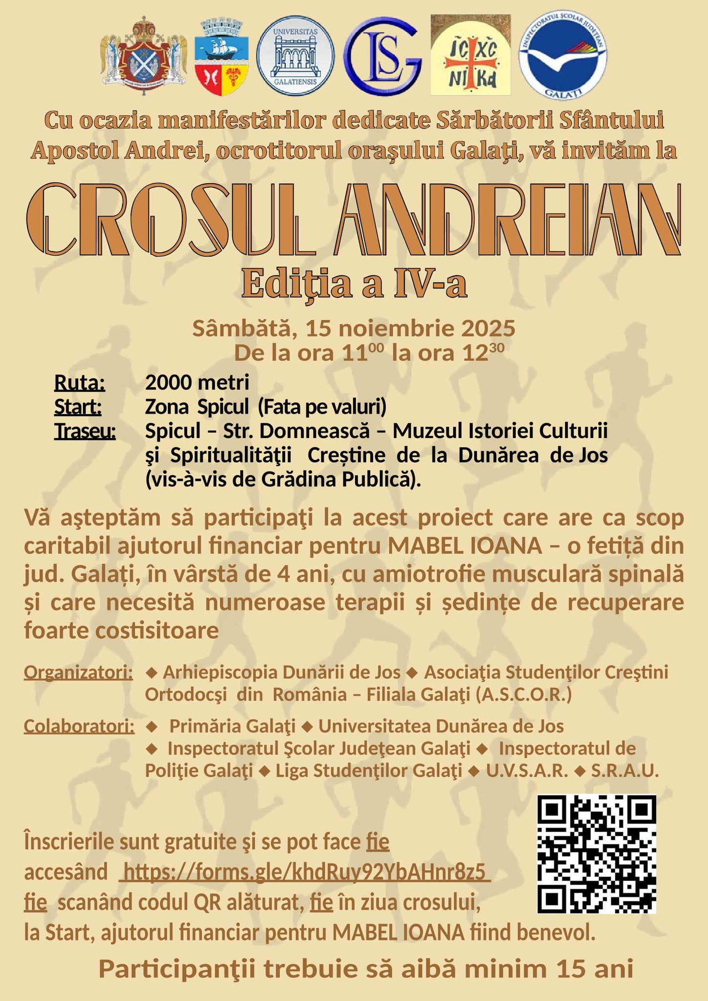 Restricții de trafic pentru Crosul Andreian 2025