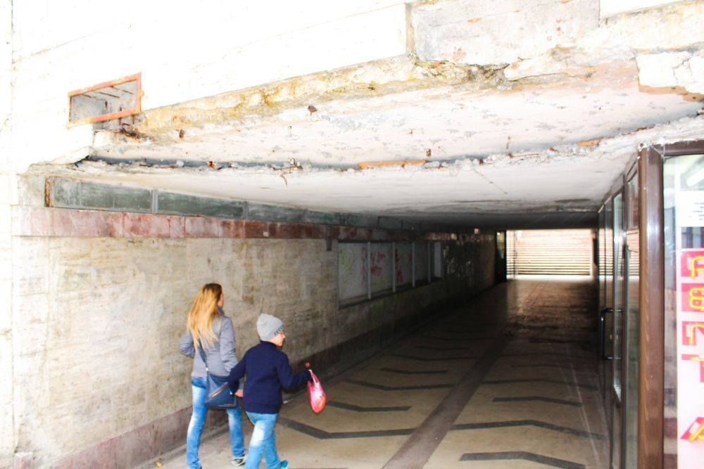 Refacerea PASAJULUI din CENTRUL Galaţiului se AMÂNĂ (FOTO)