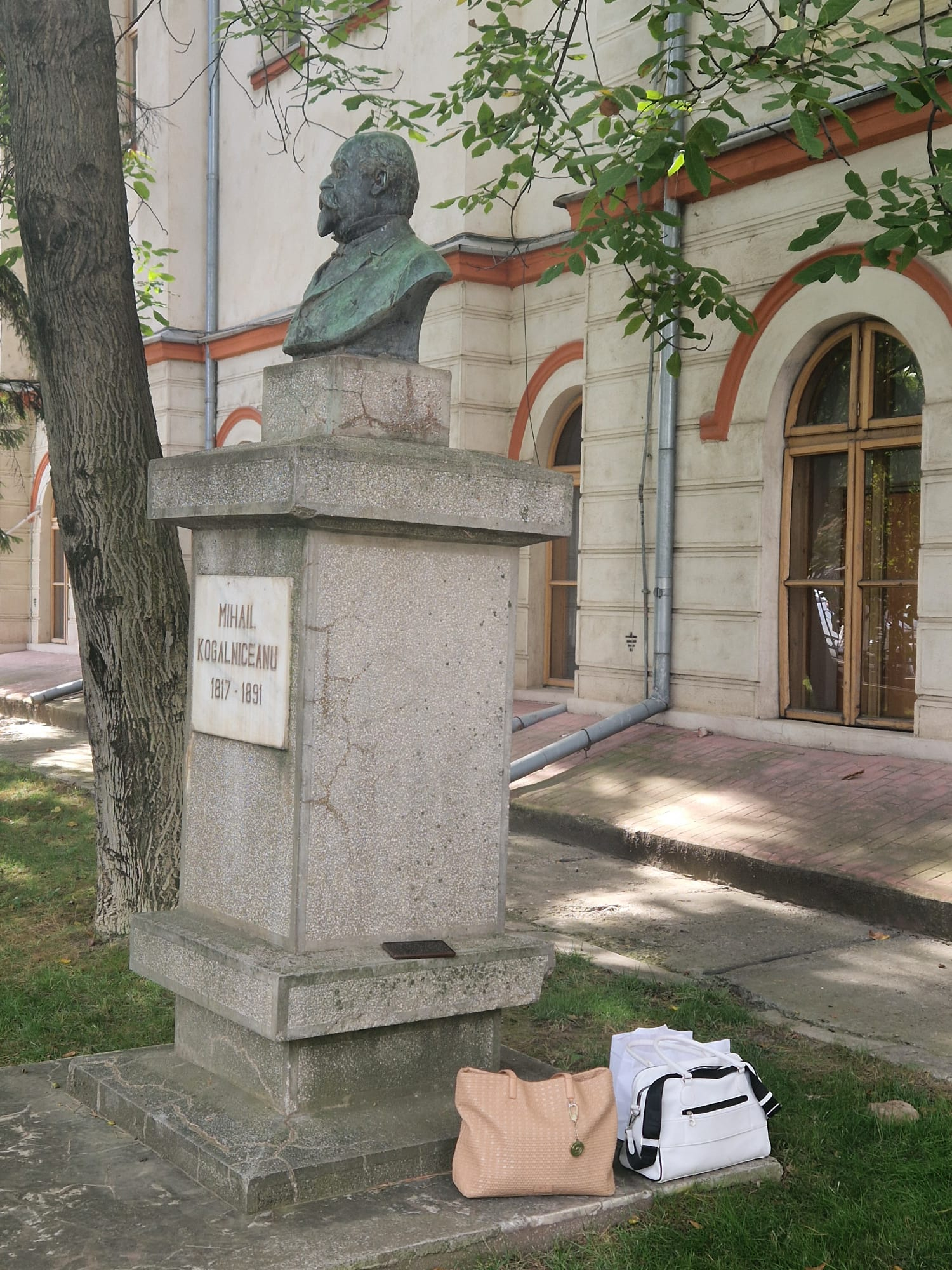 Poza zilei. Şi poşetele încep facultatea...