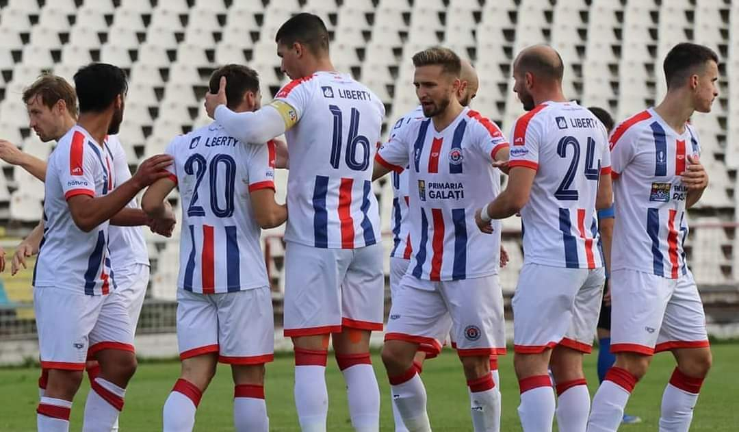 Recital ofensiv pentru Oțelul: 7-0, în ultima etapă a turului de campionat