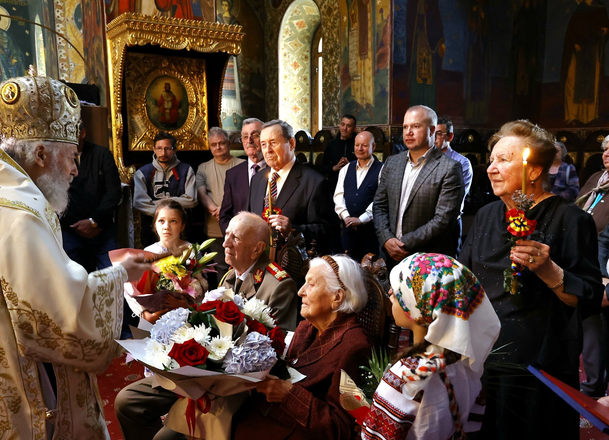 Argentina și Alexandru Popescu, mirii de diamant ai Galaţiului (FOTO)