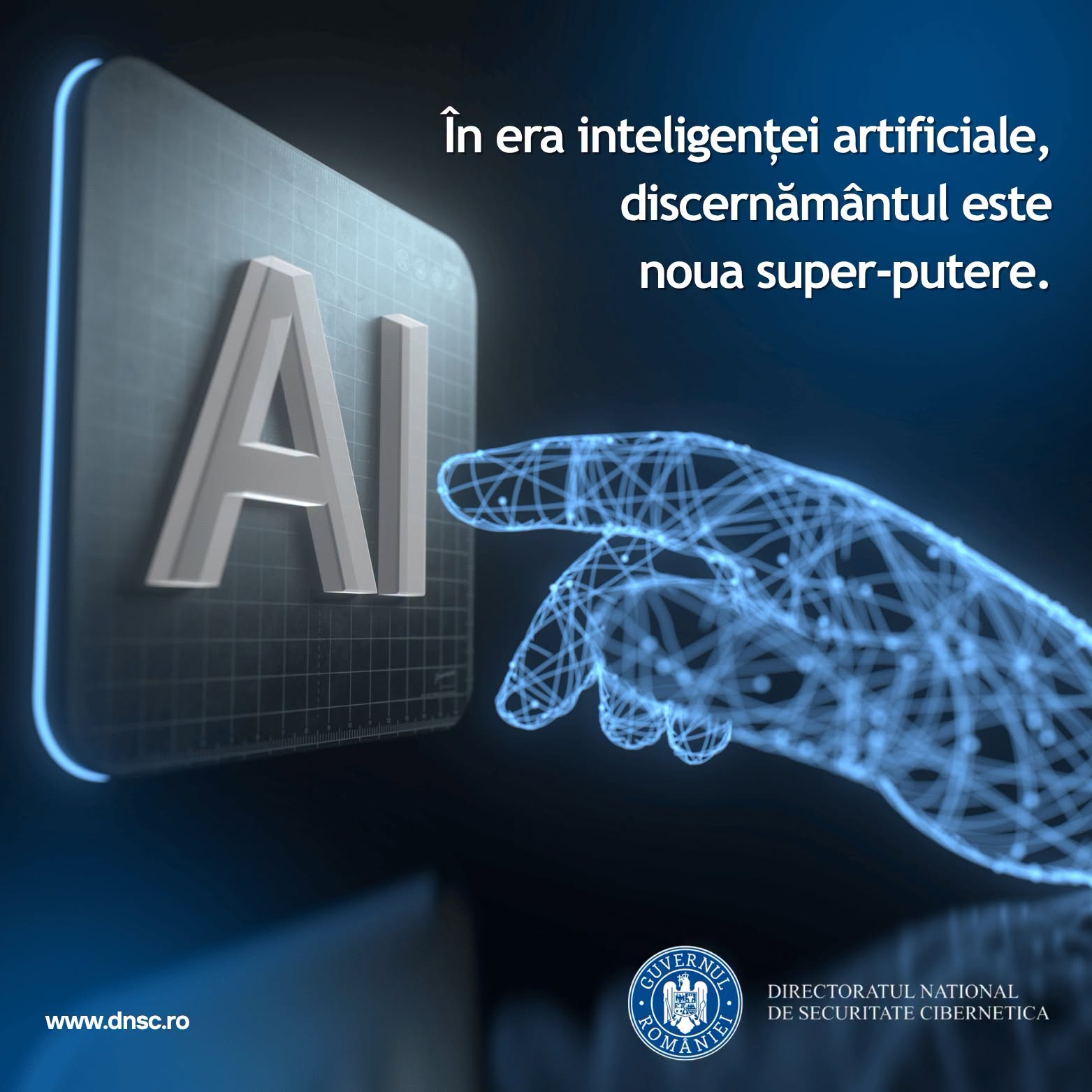 Inteligența artificială, tot mai des folosită în escrocherii online. Avertismentul DNSC