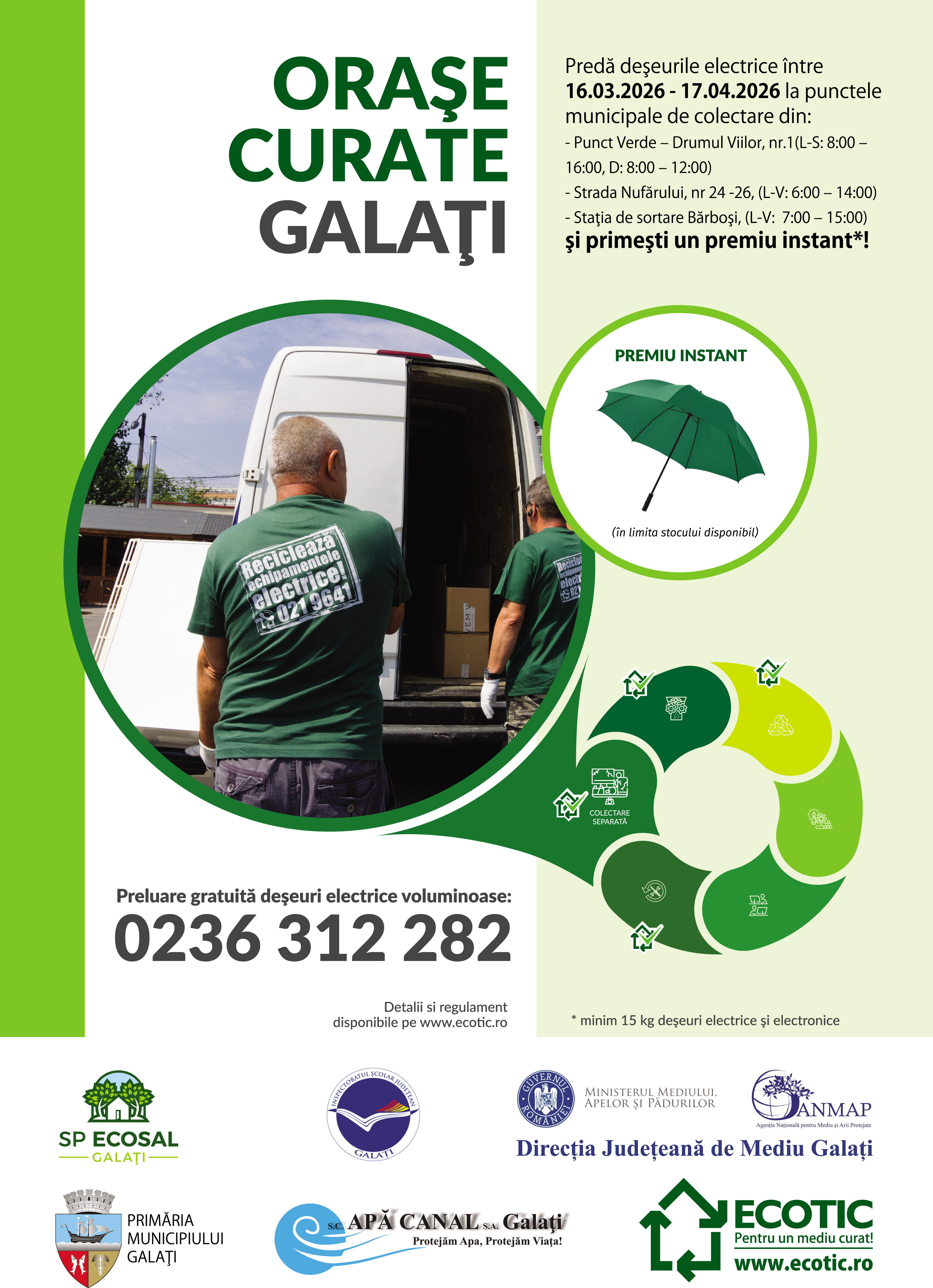 O nouă campanie de reciclare a deșeurilor electrice