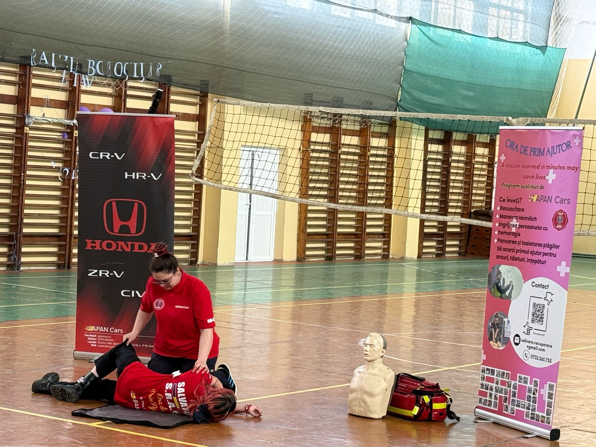 Cursuri de prim ajutor derulate în liceele din Galați