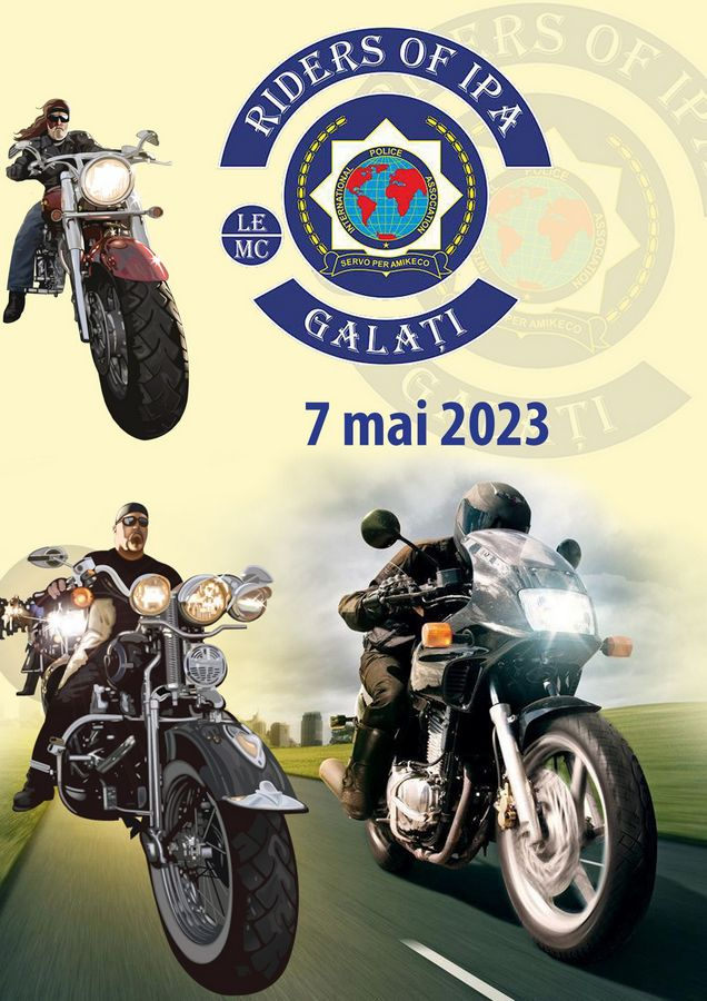 Raid moto pe străzile Galaţiului, pe 7 mai