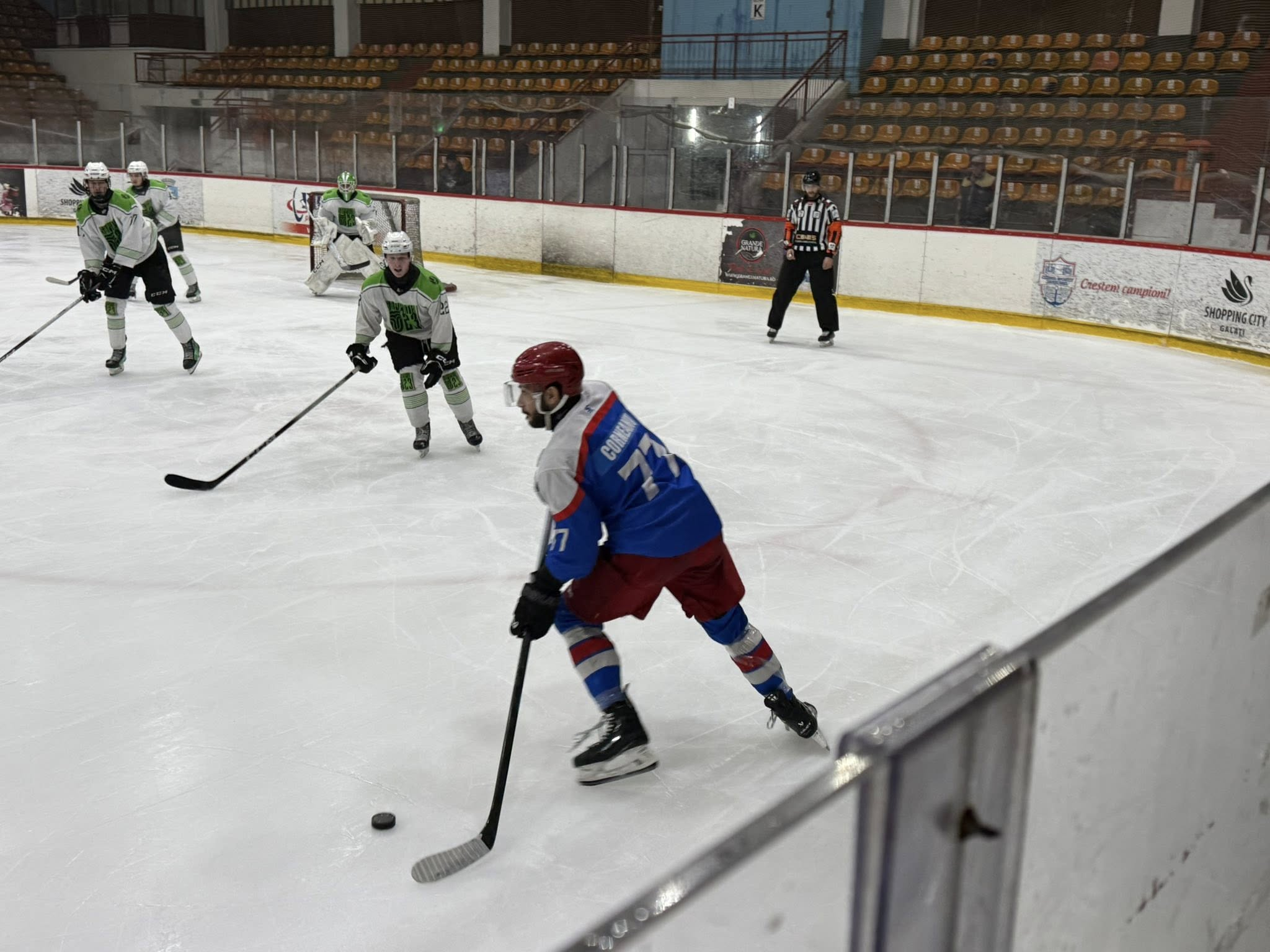 Hocheiștii, patru meciuri în cinci zile. Din sportul gălățean