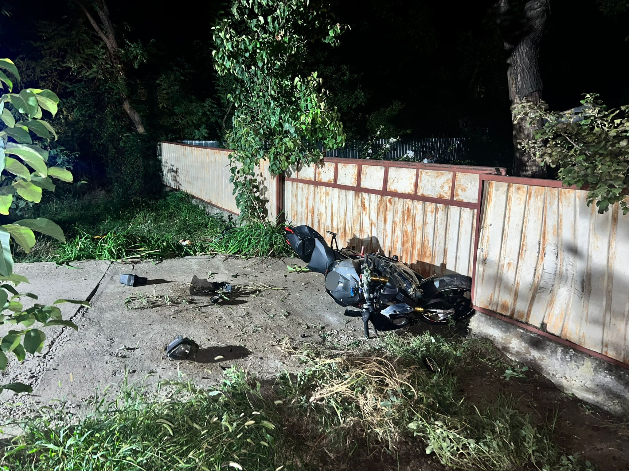 Un motociclist din Galați a murit într-un accident greu de explicat