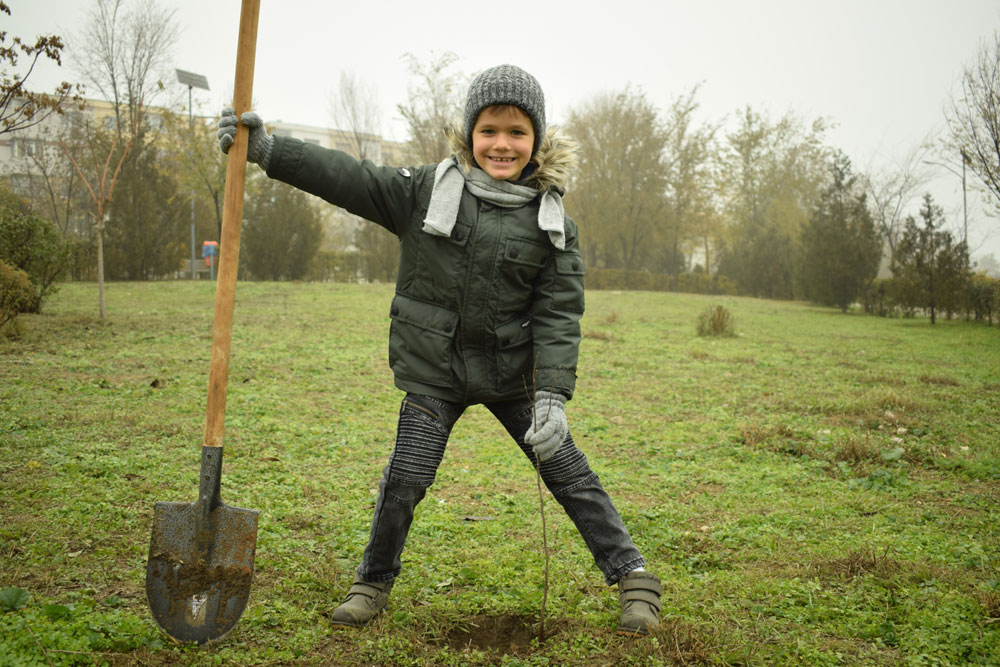 Fundația „Gloria Education” plantează încă 5.000 de puieți