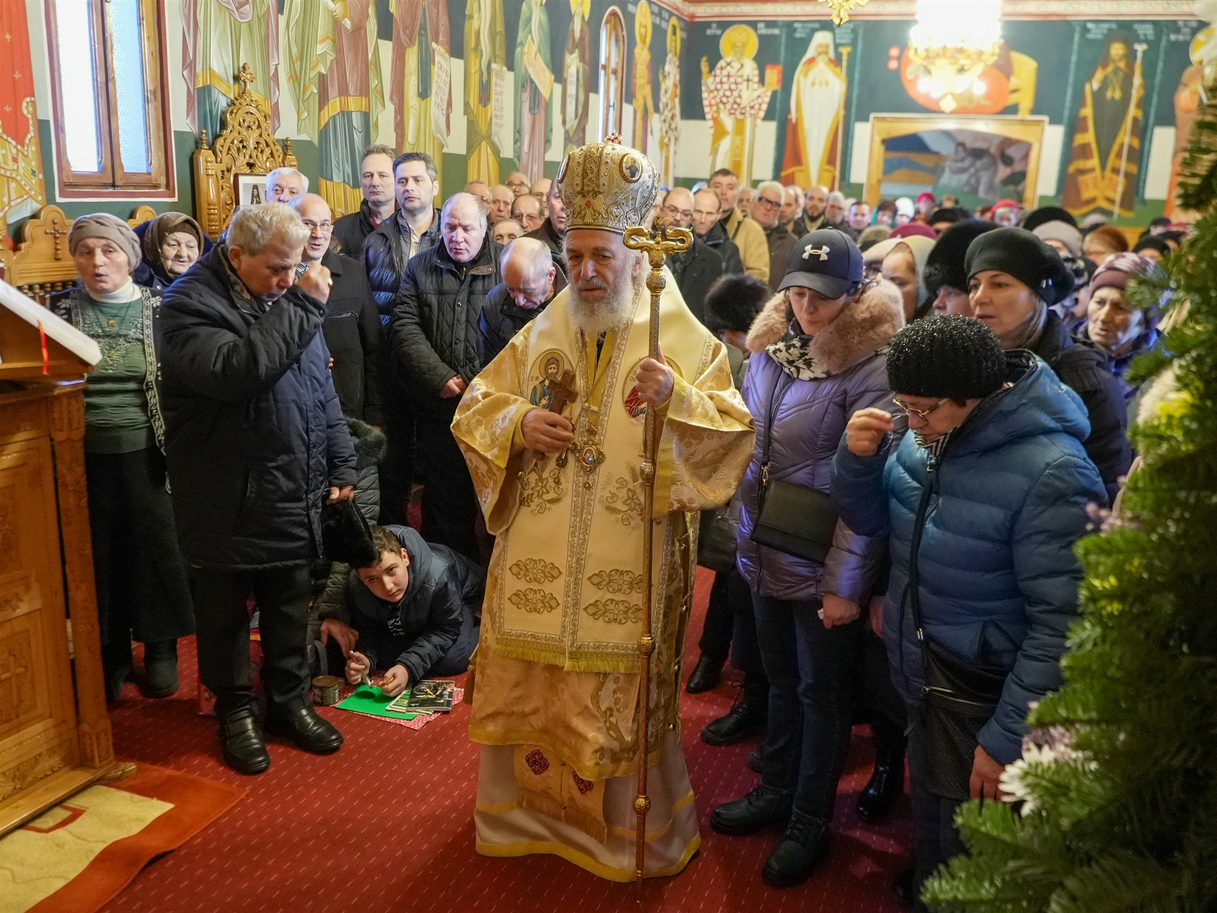 Hram la Biserica ”Sfântul Cuvios Antonie cel Mare” din Galaţi