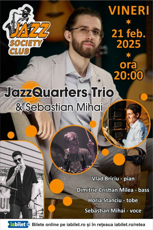 „JazzQuarters Trio", în concert la Galați