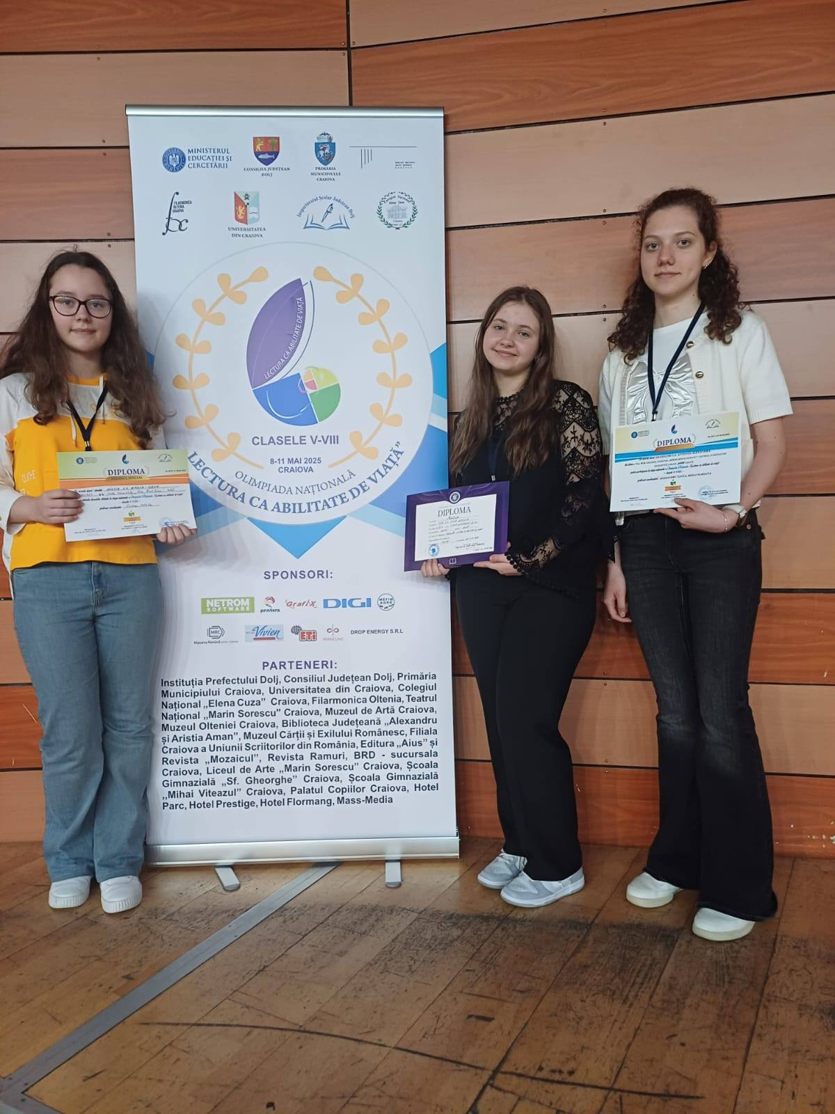 Olimpiada Naţională „Lectura ca abilitate de viață” a adus la Galați mențiune și premiu special