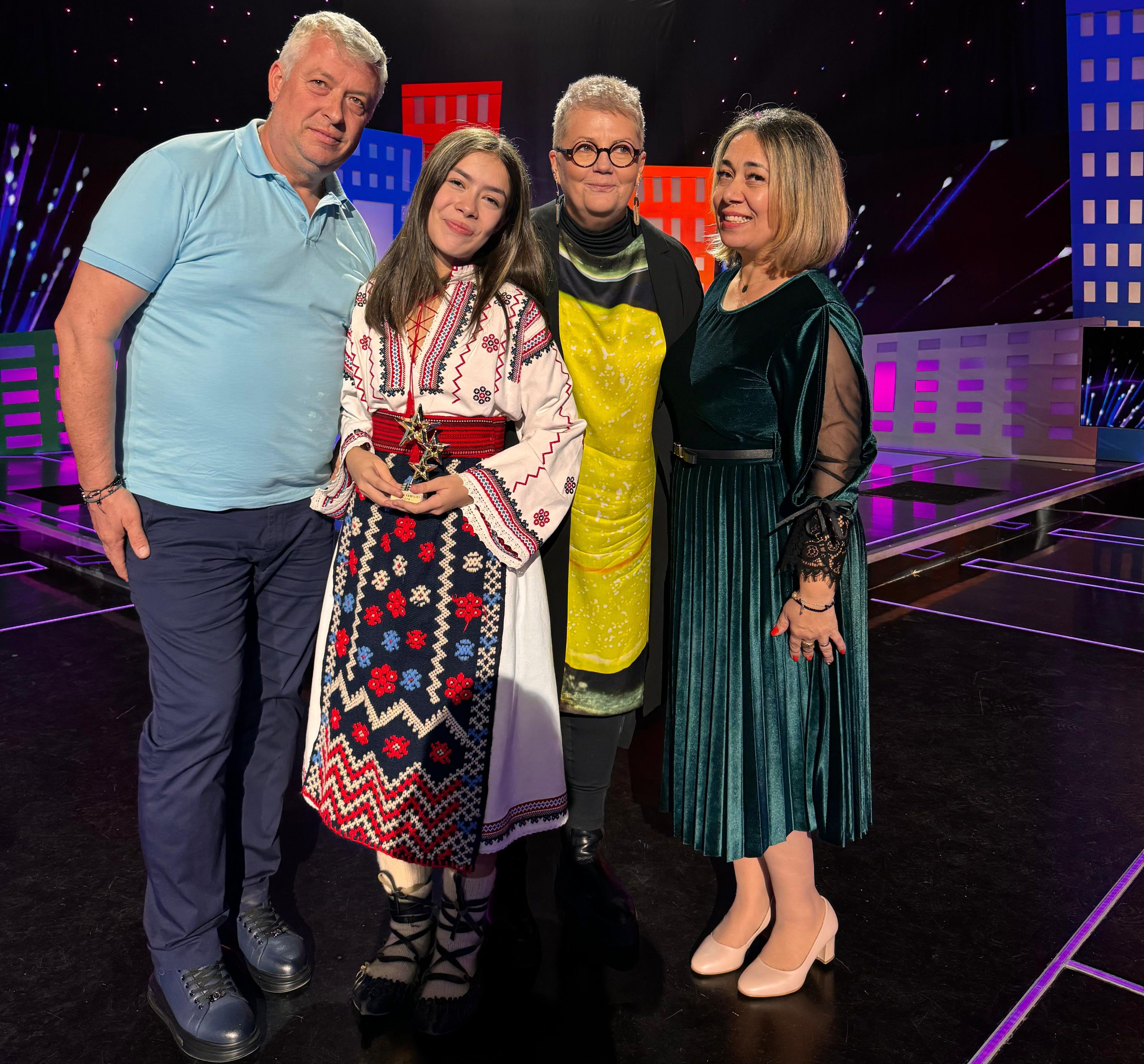 Carla Gafton din Galați a câștigat trofeul „Vedeta familiei”