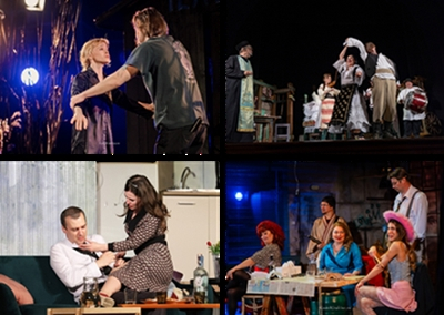 Patru spectacole în weekend cu actorii Teatrul Dramatic