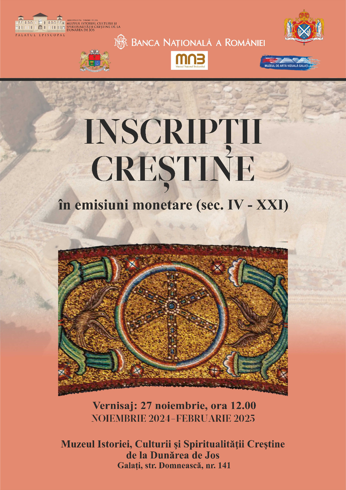 „Inscripții creștine în emisiuni monetare”