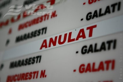 Miercuri – trafic feroviar de voie