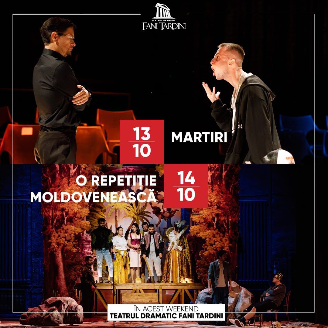 Trei zile de teatru la "Fani Tardini"