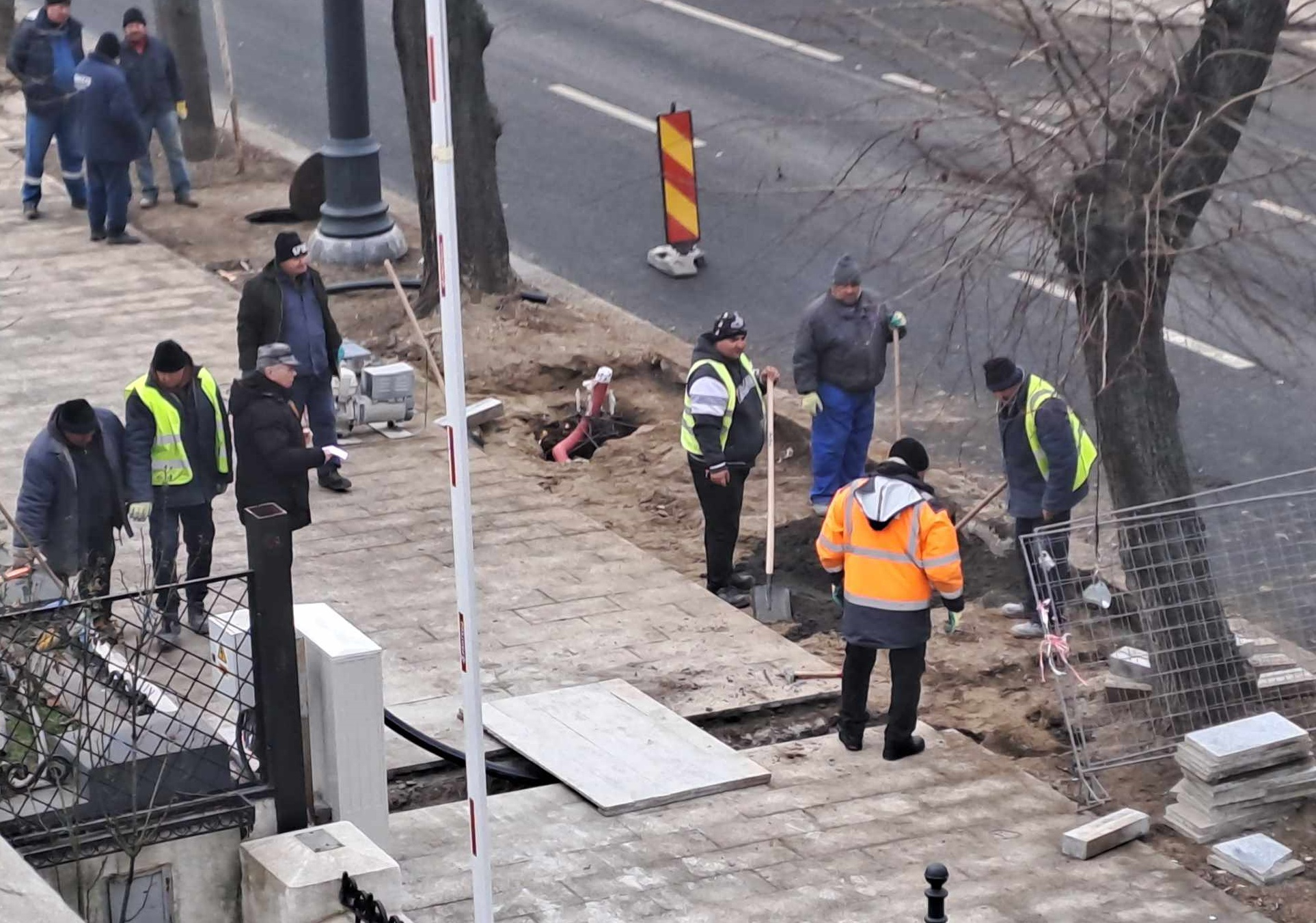 Poza zilei: Orice stradă care pare gata trebuie spartă din nou