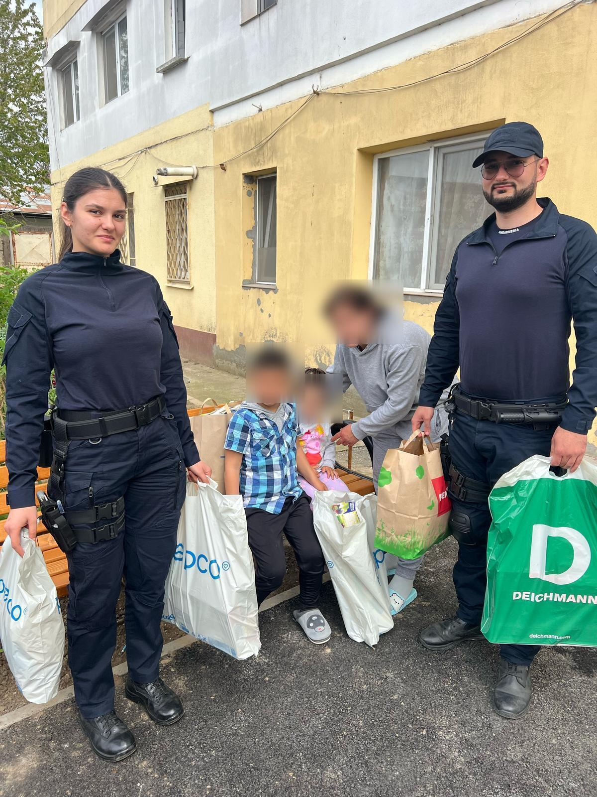 Strop de bucurie pentru o familie necăjită, cu doi copii