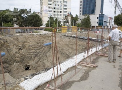 Groapa de pe Faleză – noua atracţie a Galaţilor