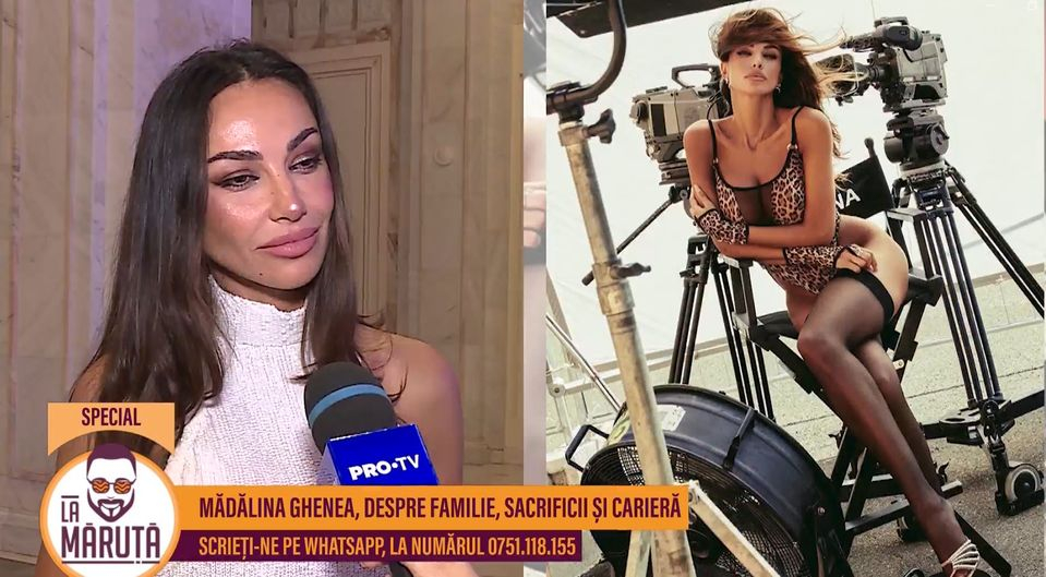 Mădălina Ghenea joacă șah și-n viață