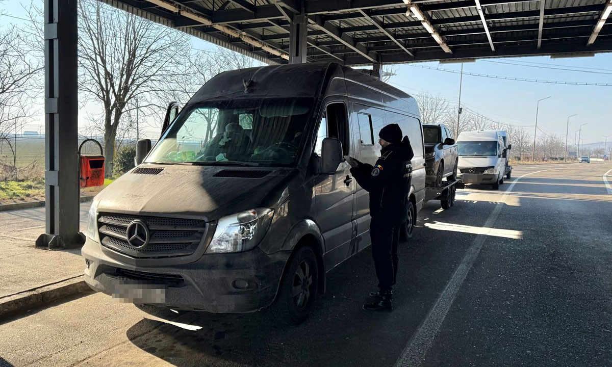 Şofer moldovean cu permisul "mic"