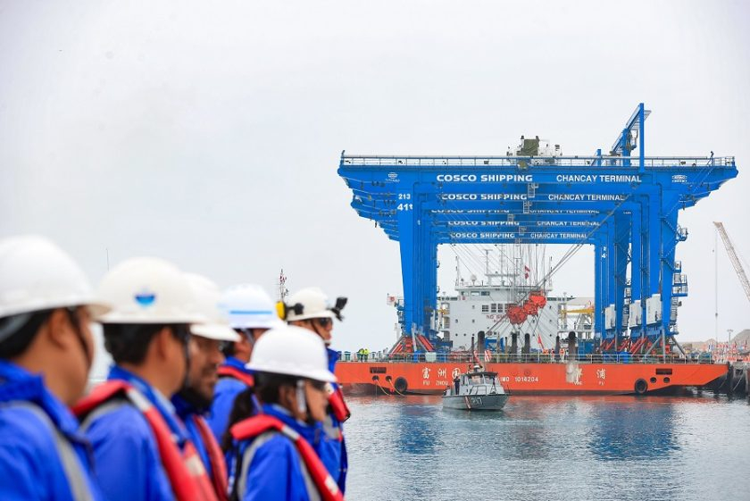Port uriaș construit de chinezi, inaugurat în Peru