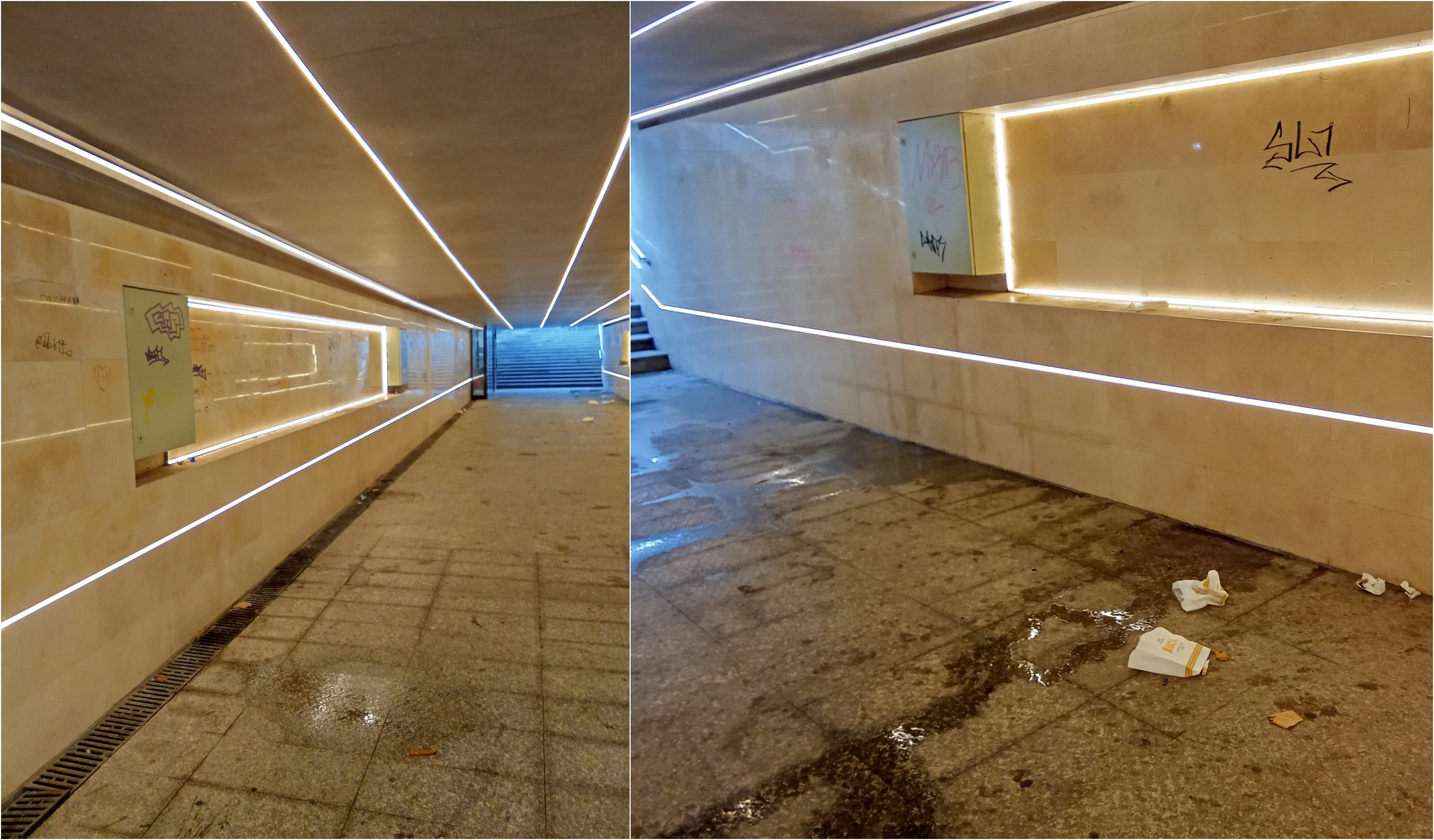 Poza zilei. Pasajul „Dunărea”, la cinci luni de la reparații