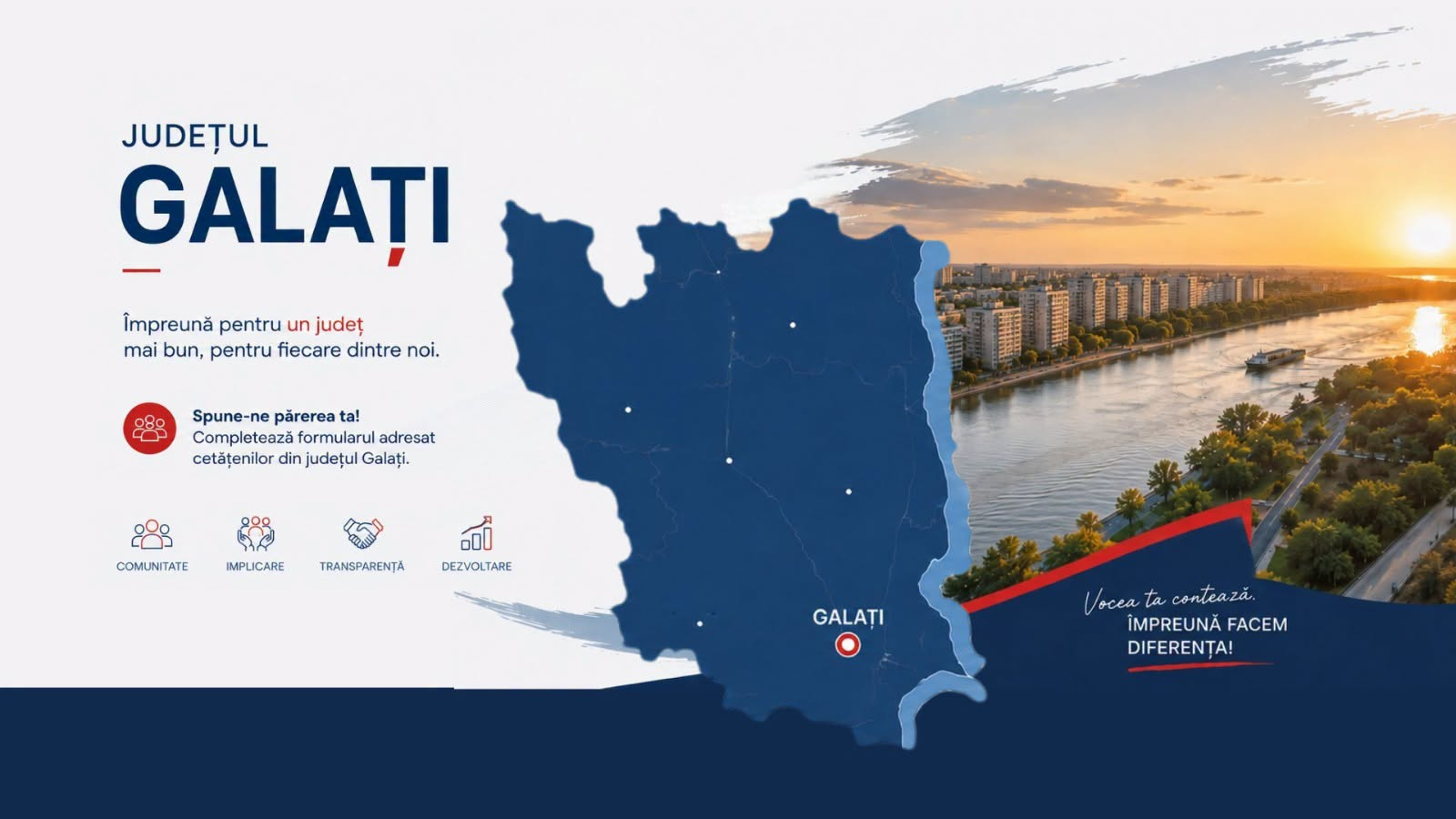 Canal direct de comunicare cu președintele Consiliului Județean
