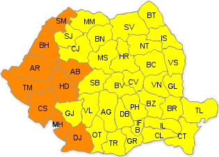 Val de căldură persistent! Galaţiul, sub cod galben de caniculă