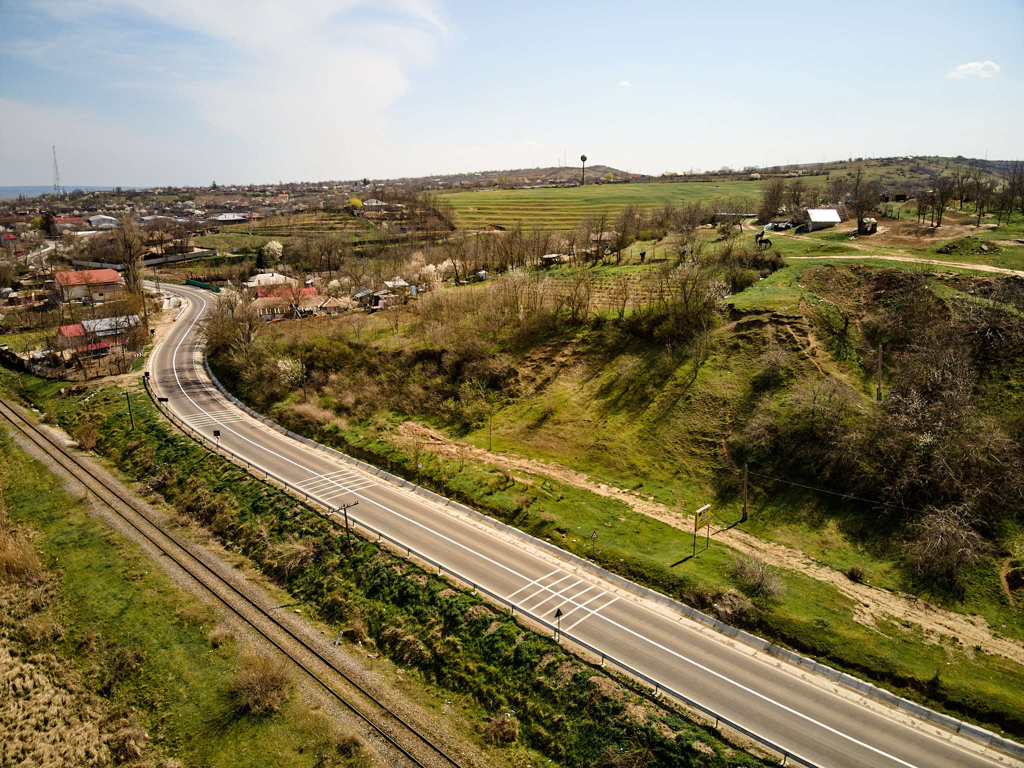 Prima pădure cu bani europeni, în judeţul Galaţi