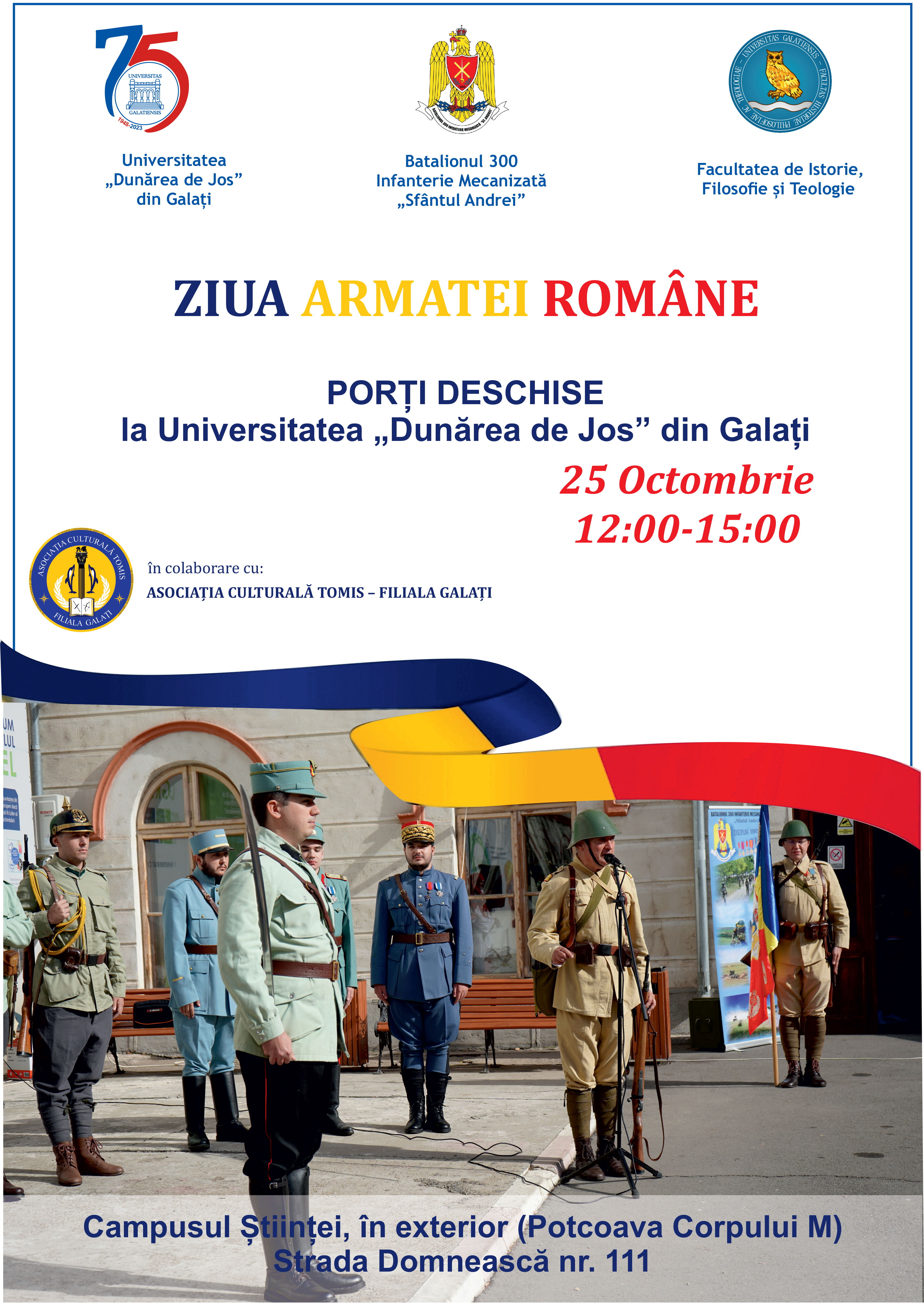 Ziua Armatei, marcată în Campusul Științei