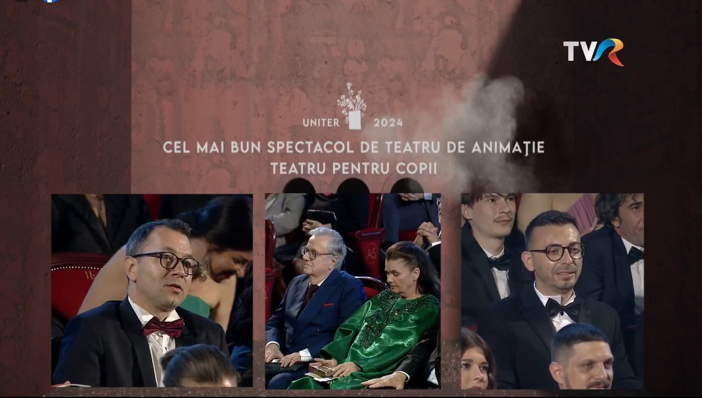 Spectacol al Teatrului „Gulliver”, favoritul publicului la Gala UNITER (FOTO)