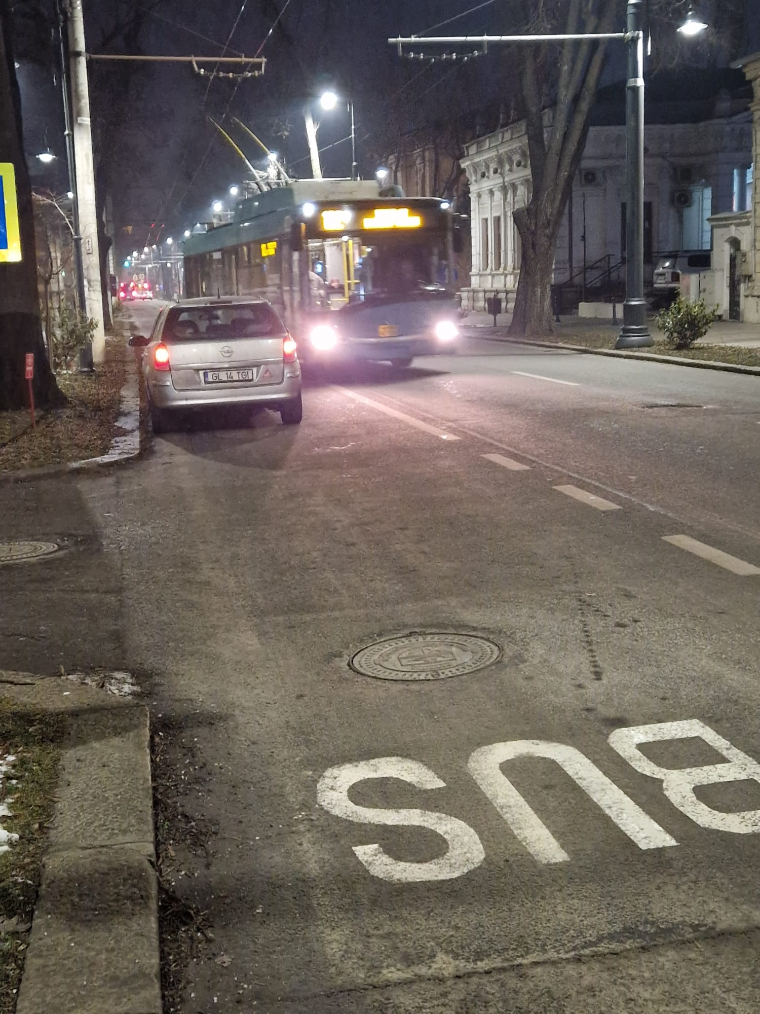 Poza zilei. Gălăţenii nu ştiu ce e aia sens interzis