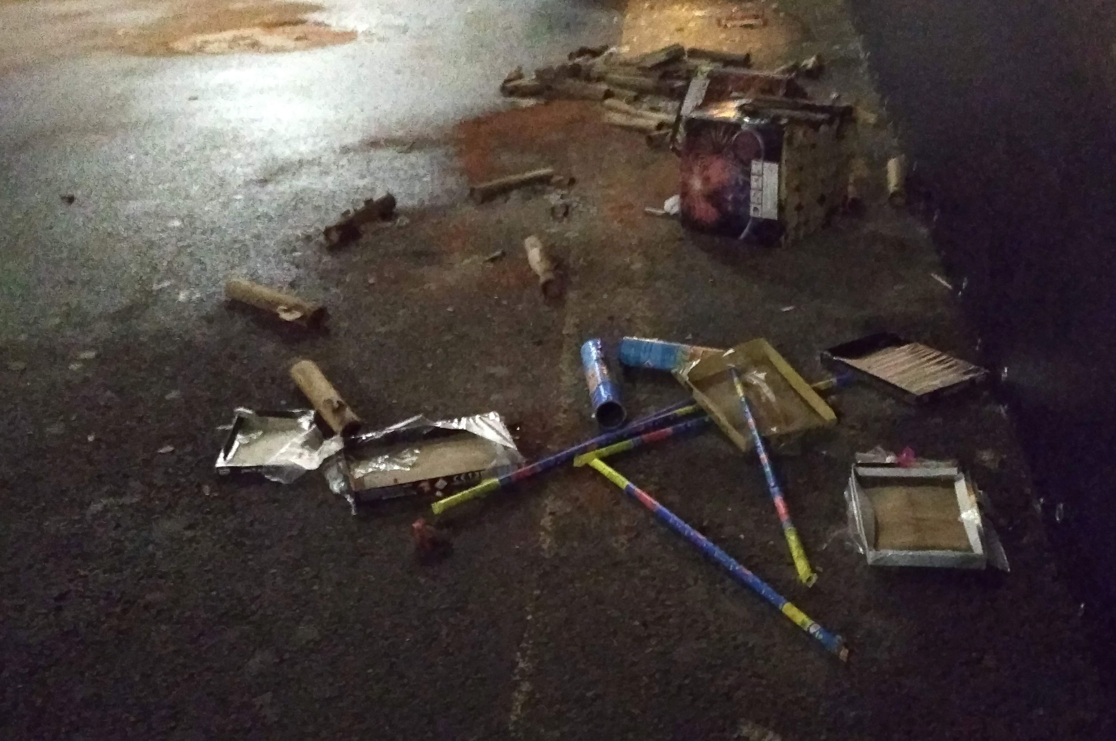 Poza zilei: Galaţiul, după petrecerea de Revelion 2025…