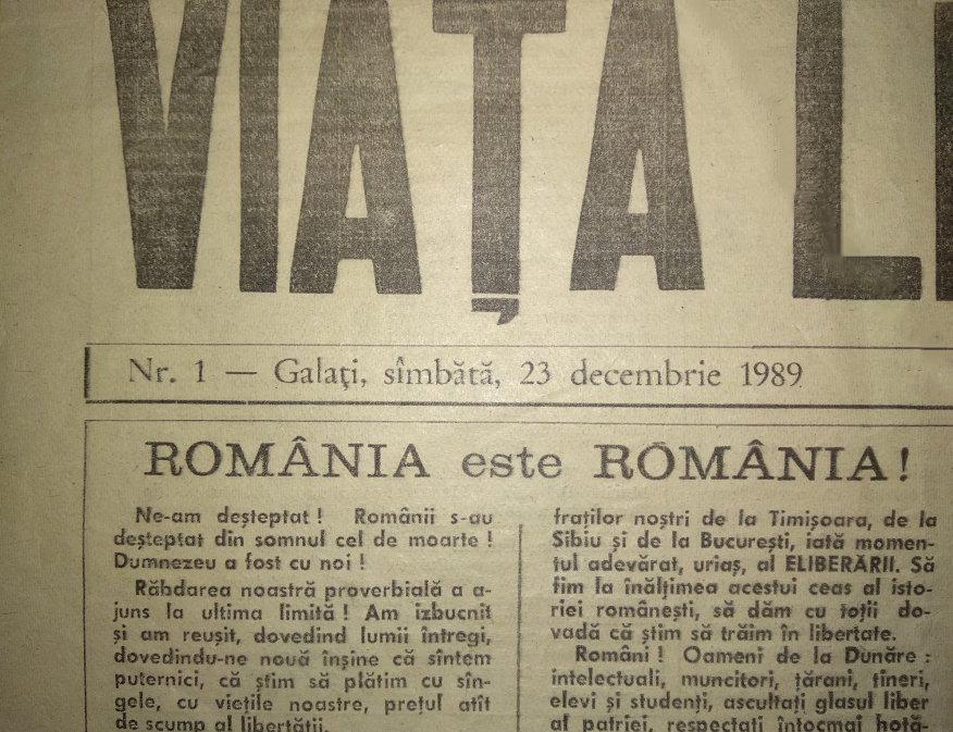 Cotidianul „Viața liberă” - 35 de ani, peste 10.725 de ediții în print și on-line