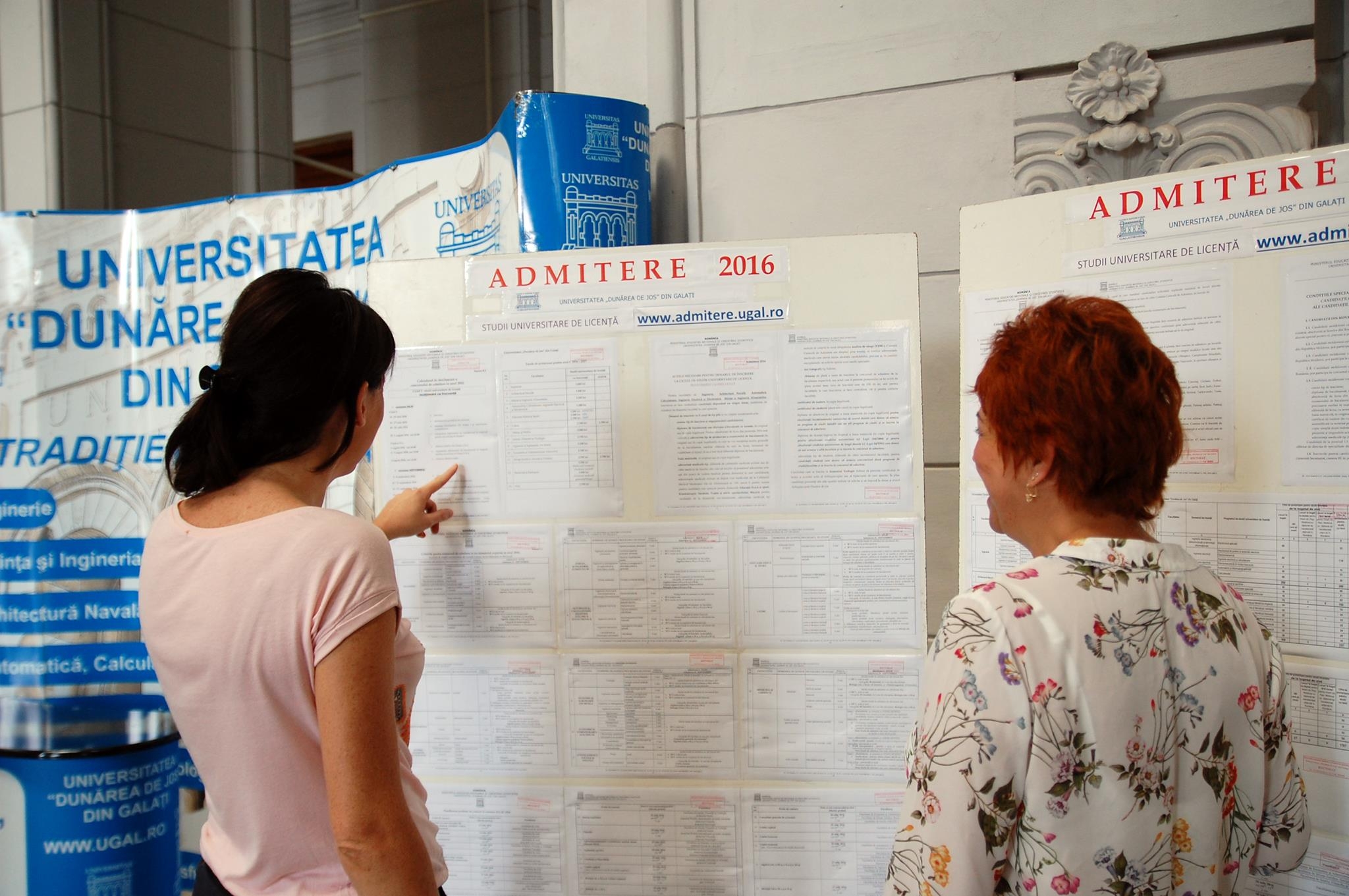 Admitere la Universitatea “Dunărea de Jos”