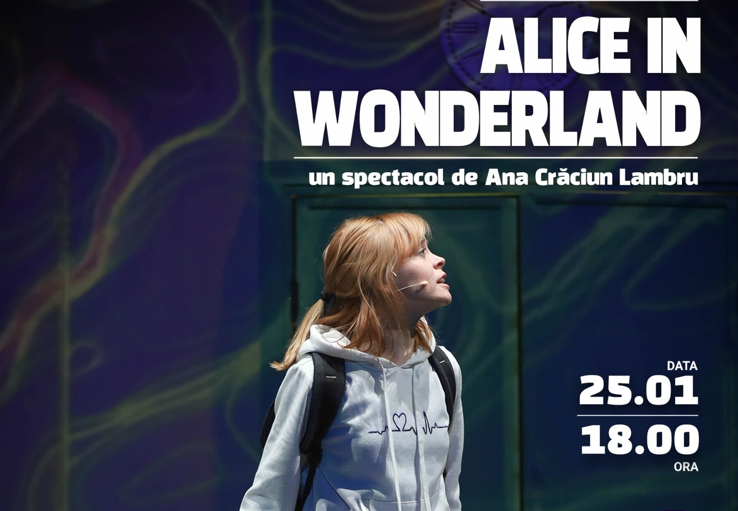 Spectacolul „Alice in Wonderland” nu se joacă duminică