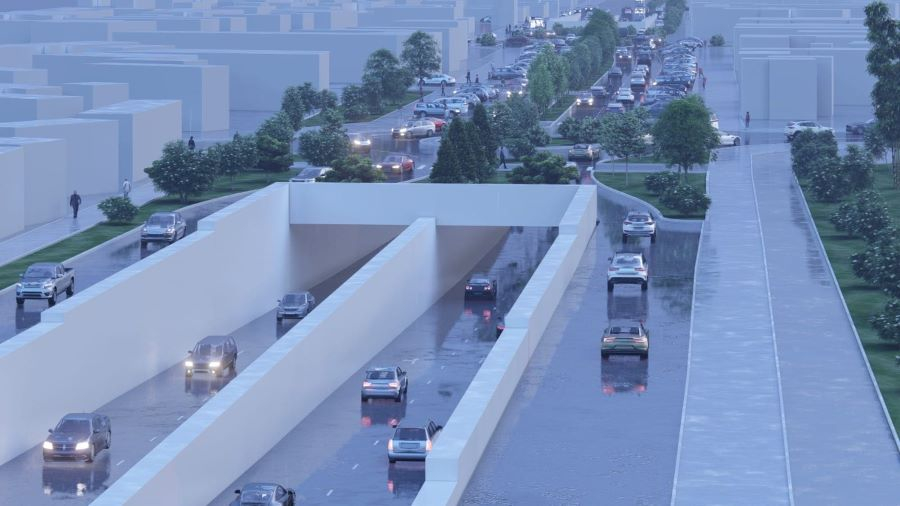 Modernizare „cu de toate" pe Coșbuc