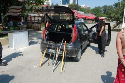 Urmărire ca în filme pe Faleza Inferioară