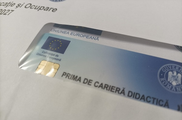 A început încărcarea cardurilor cu primele pentru carieră didactică