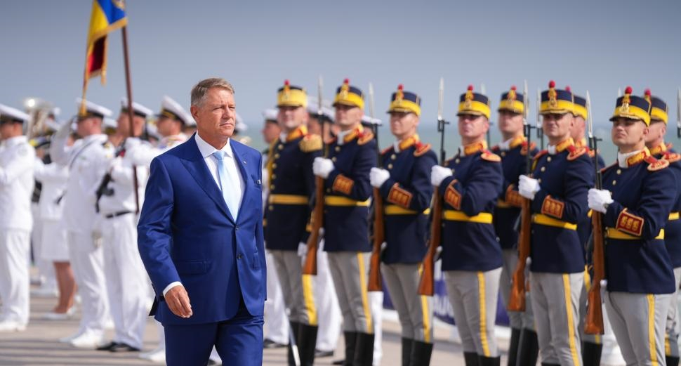Iohannis, ultima prezență la Ziua Marinei în calitate de președinte