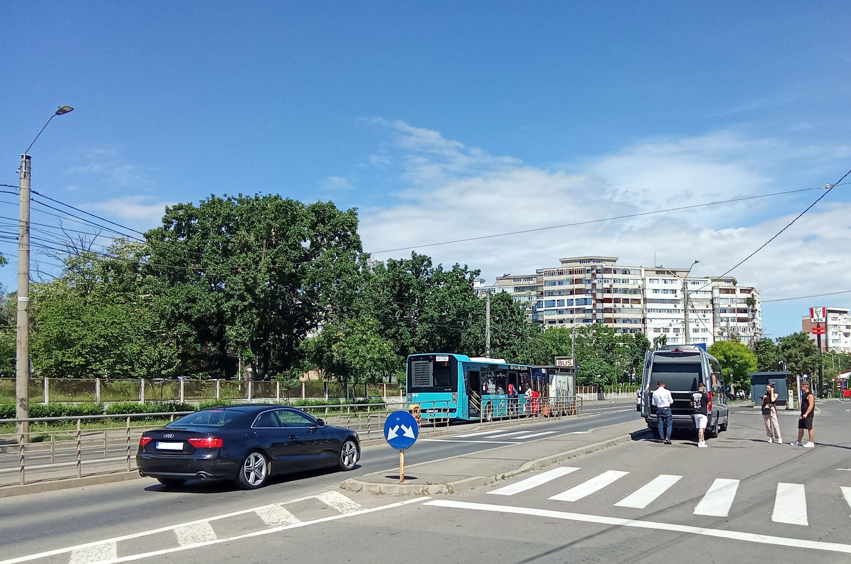 Poza zilei. Tramvaie și vatmani, trași pe dreapta de săptămâna trecută