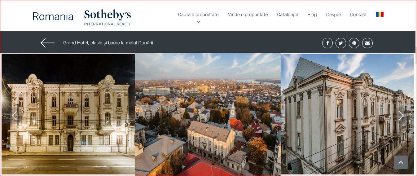 Fostul sediu al Primăriei Galaţi, scos la vânzare