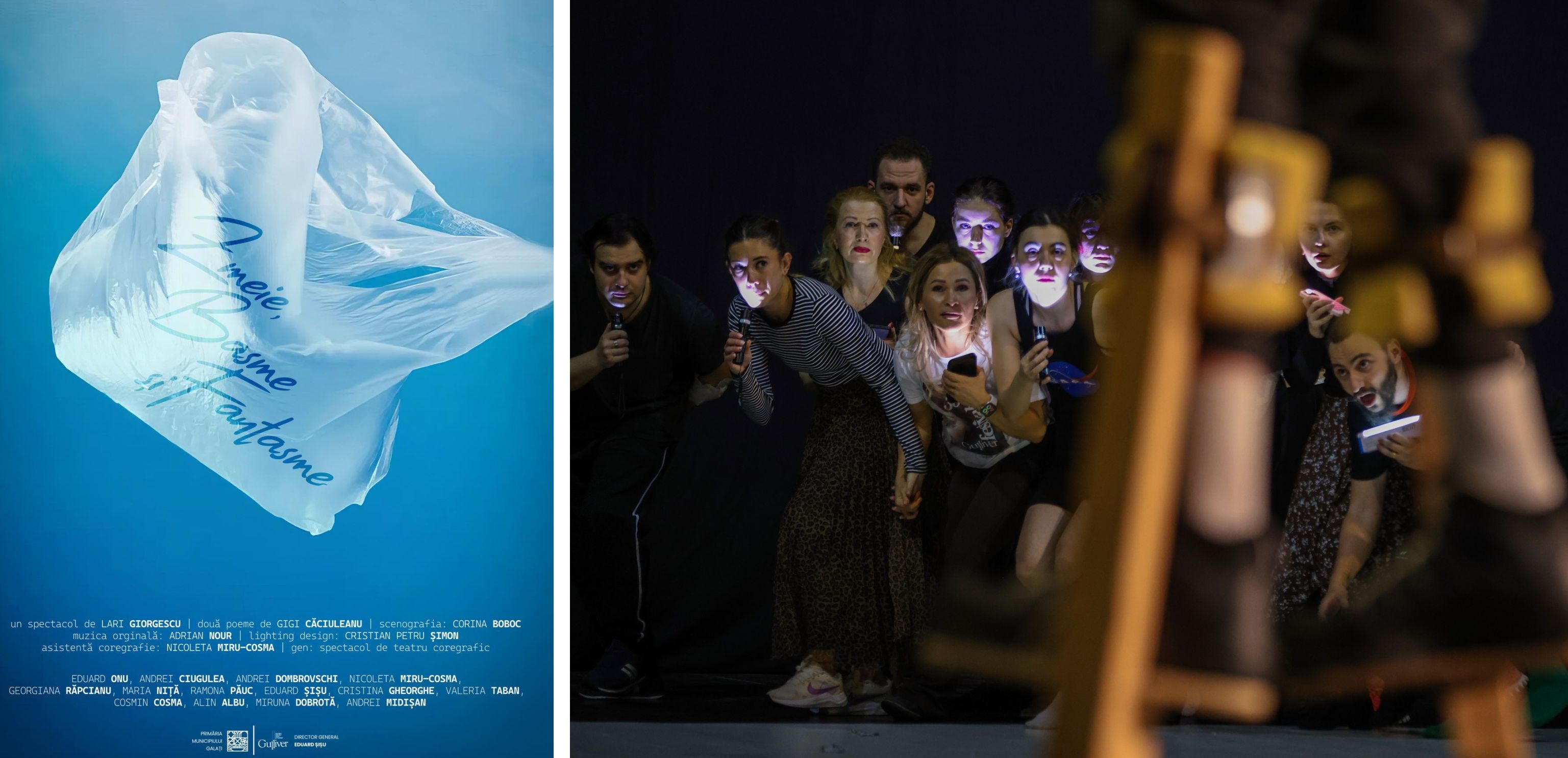 Teatru coregrafic, în premieră la „Gulliver”. Zmeiele prind viață, basmele se rescriu, iar fantasmele dansează