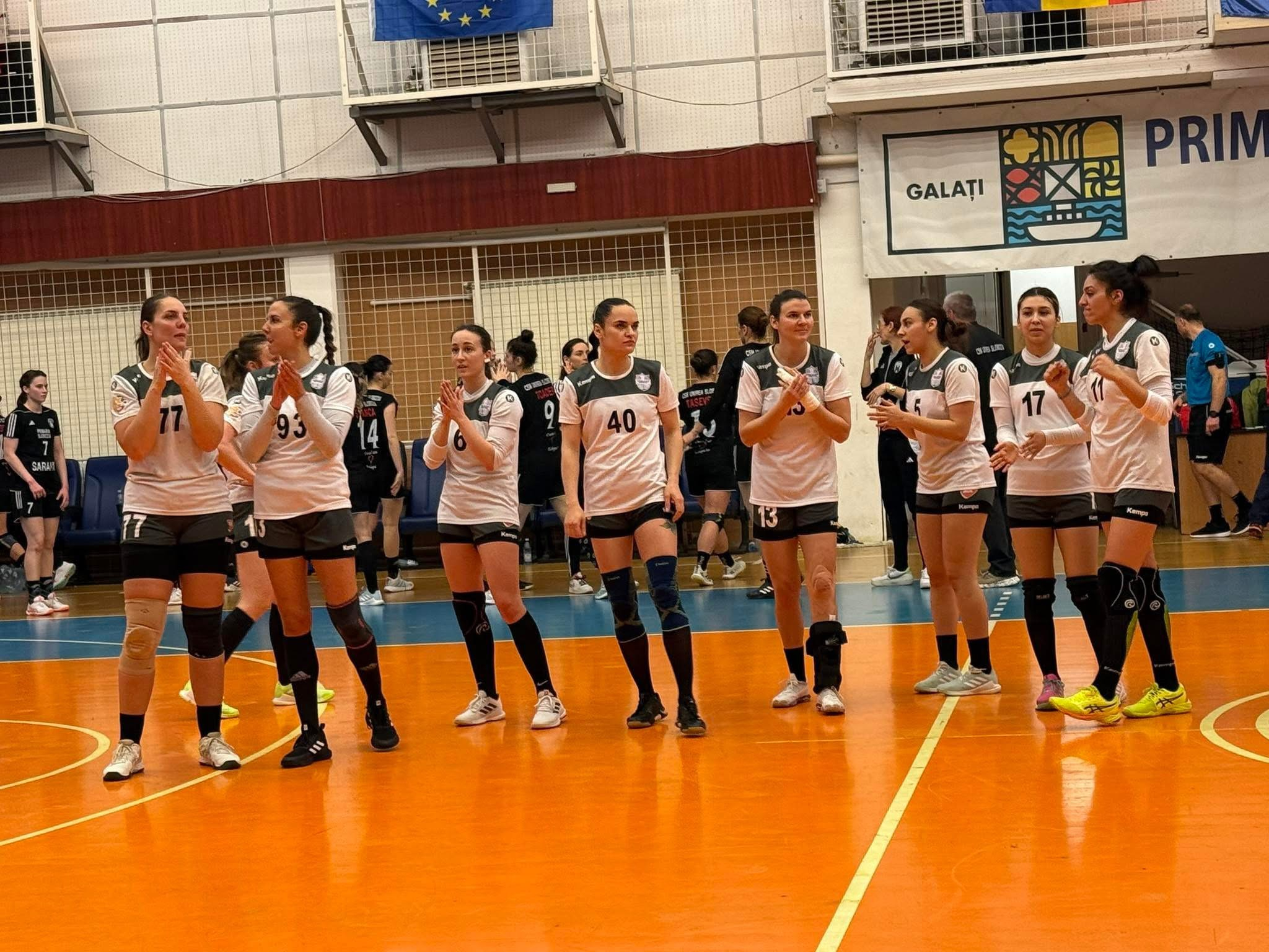 Handbalistele de la CSM Galați, la victoria cu numărul 24